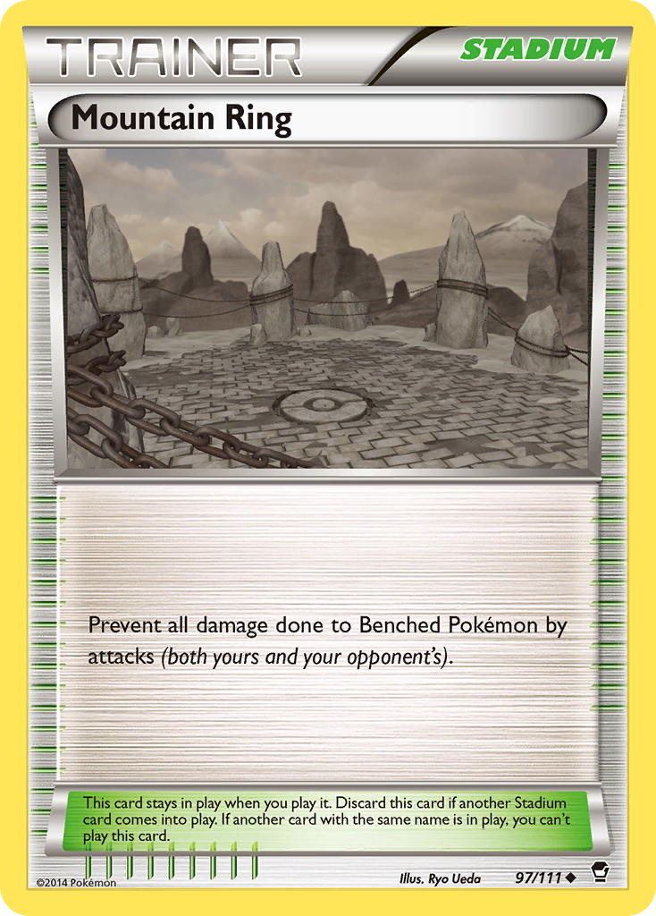Mountain Ring (97/111) [XY: Furious Fists] | Exor Games Bridgewater