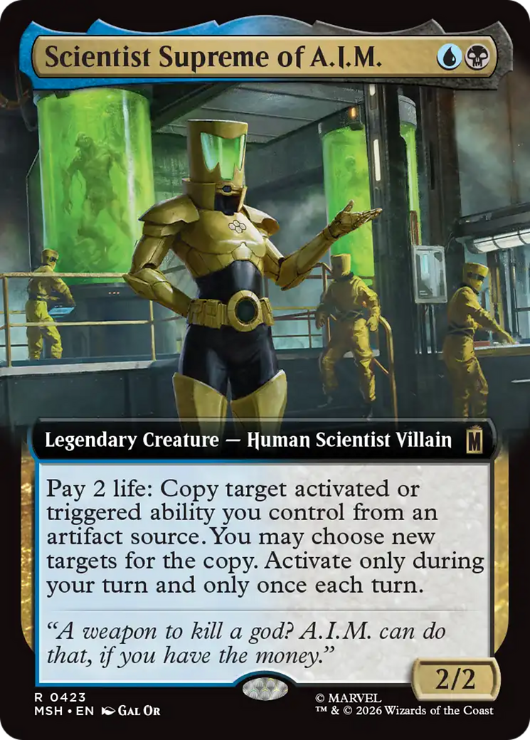 Scientist Supreme of A.I.M. (Extended Art) [Marvel Super Heroes] | Exor Games Bridgewater