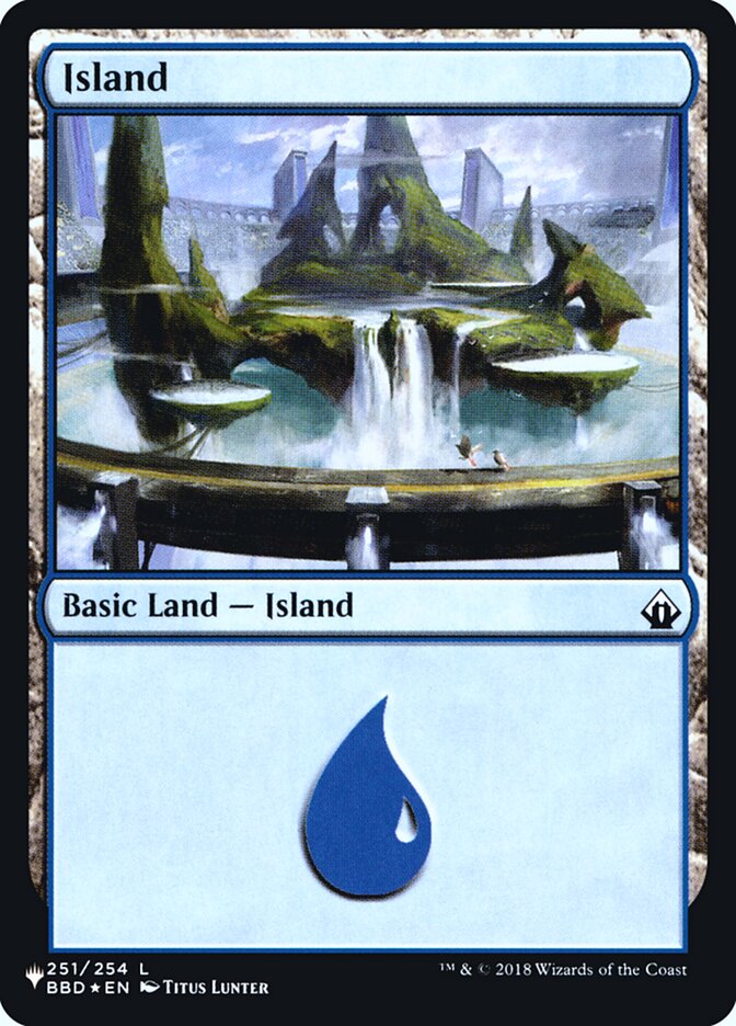 Island (Battlebound) [Secret Lair: Heads I Win, Tails You Lose] | Exor Games Bridgewater