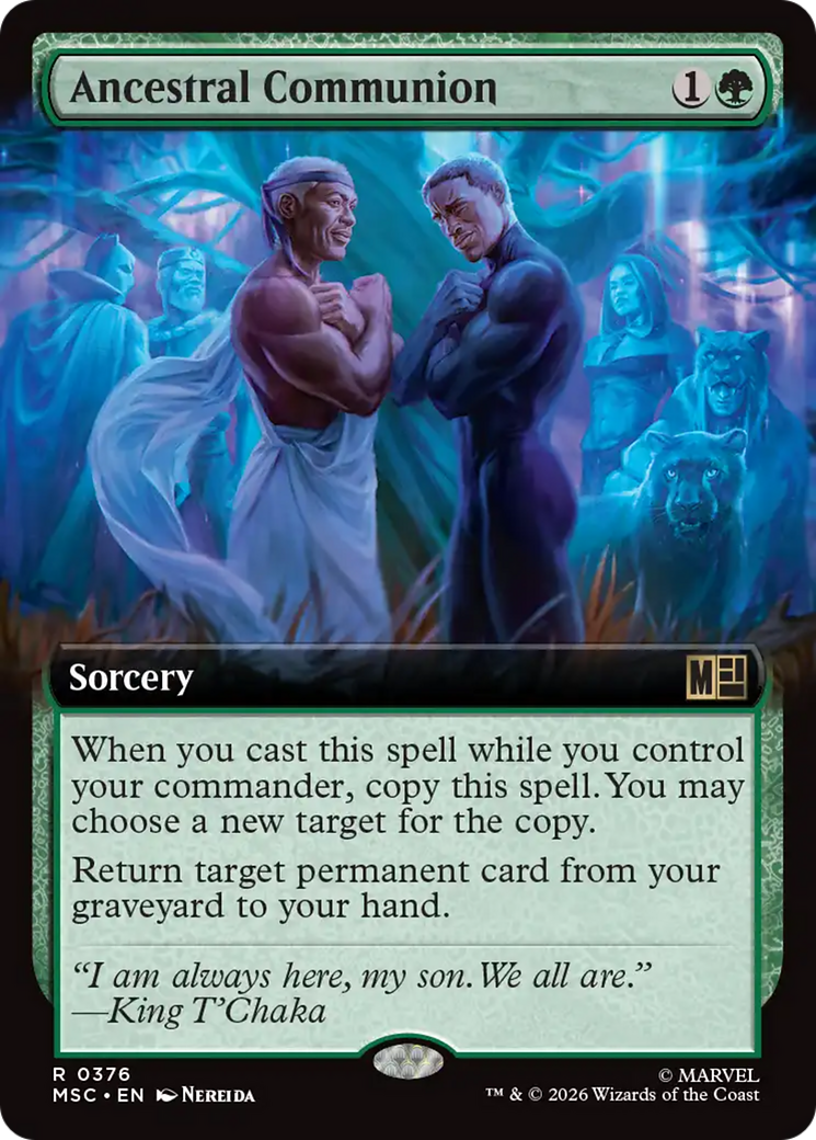 Ancestral Communion (Extended Art) [Marvel Super Heroes Commander] | Exor Games Bridgewater