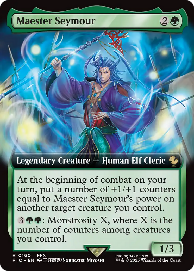Maester Seymour (Extended Art) [FINAL FANTASY Commander] | Exor Games Bridgewater