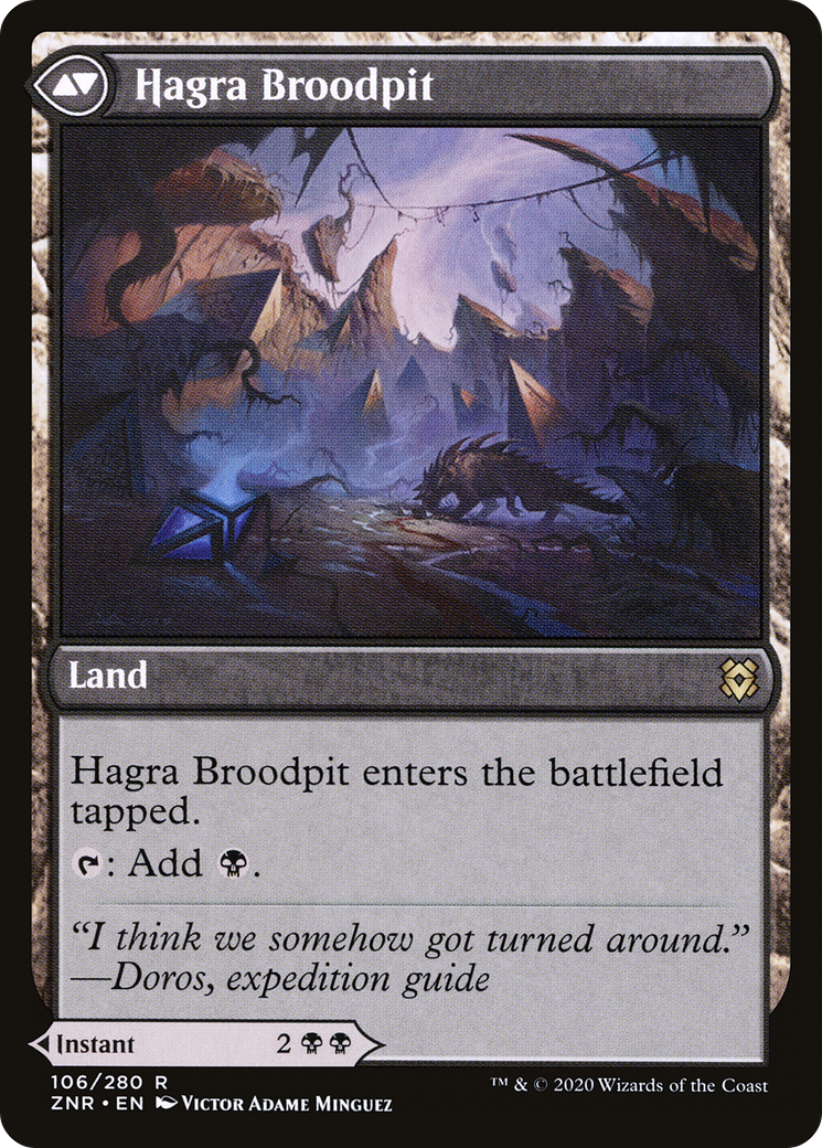 Hagra Mauling // Hagra Broodpit [Secret Lair: From Cute to Brute] | Exor Games Bridgewater