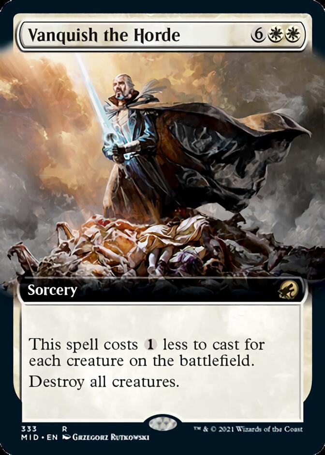Vanquish the Horde (Extended Art) [Innistrad: Midnight Hunt] | Exor Games Bridgewater