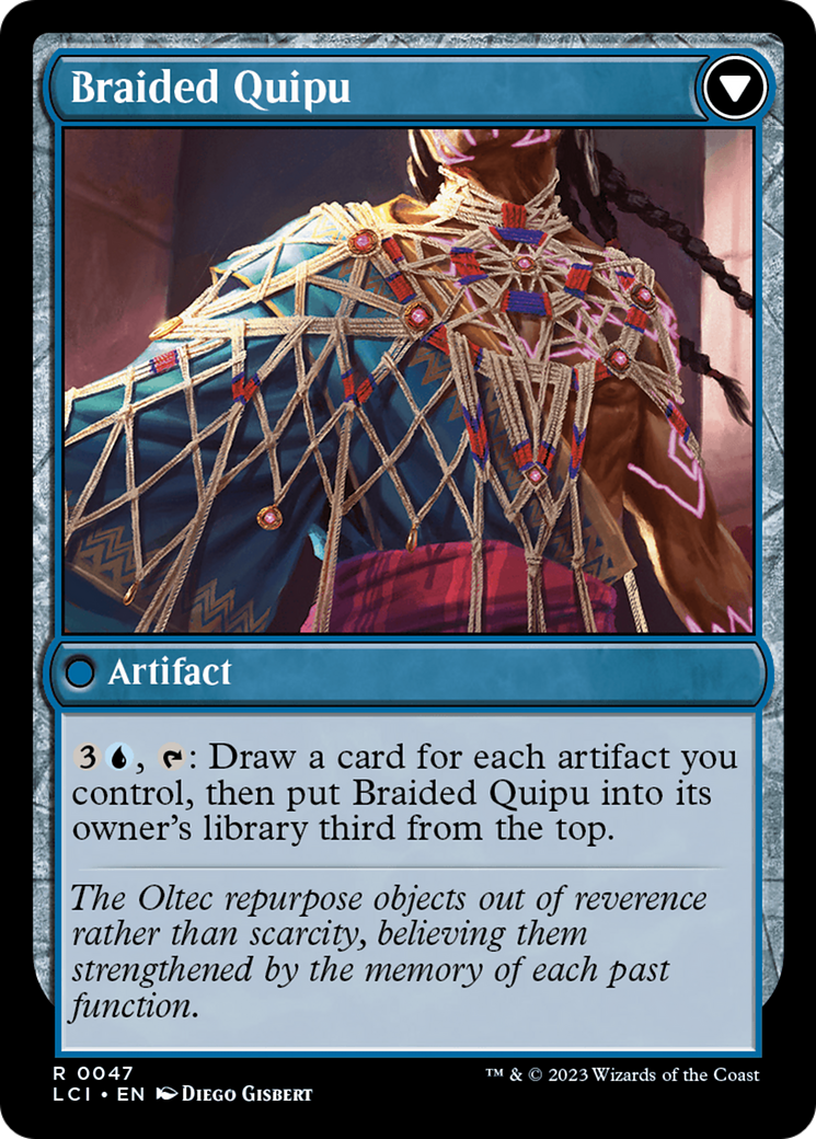 Braided Net // Braided Quipu [The Lost Caverns of Ixalan] | Exor Games Bridgewater