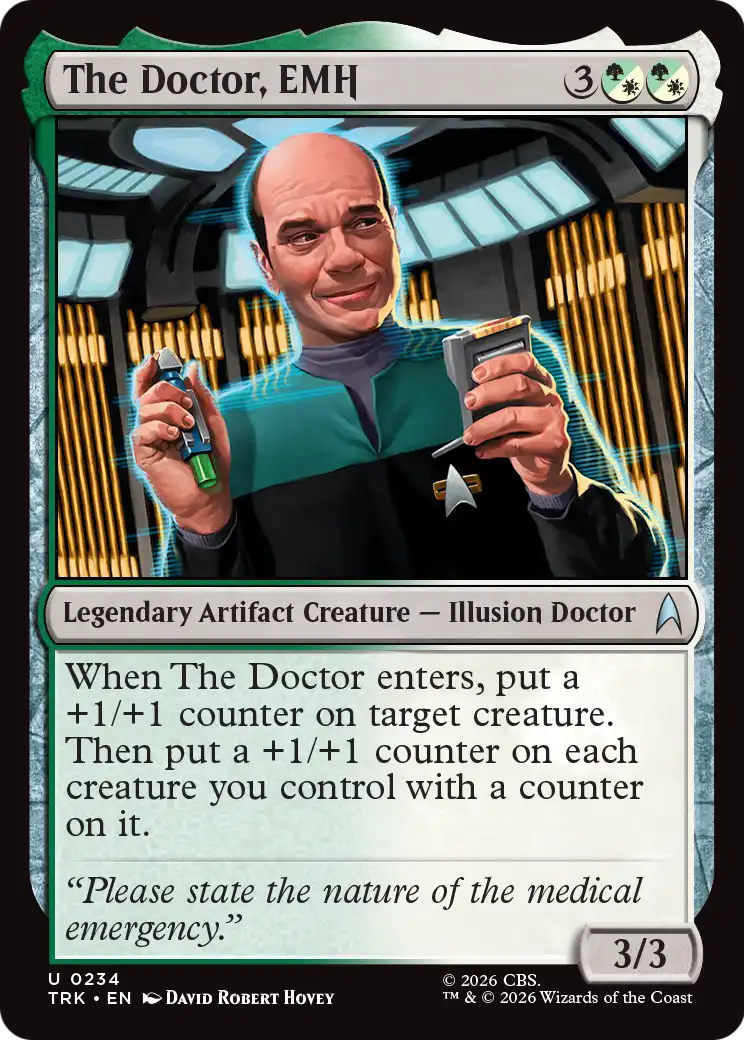 The Doctor, EMH [Star Trek] | Exor Games Bridgewater