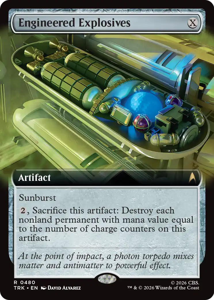 Engineered Explosives (Extended Art) [Star Trek] | Exor Games Bridgewater