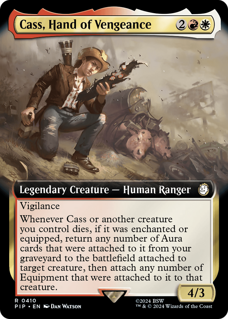 Cass, Hand of Vengeance (Extended Art) [Fallout] | Exor Games Bridgewater