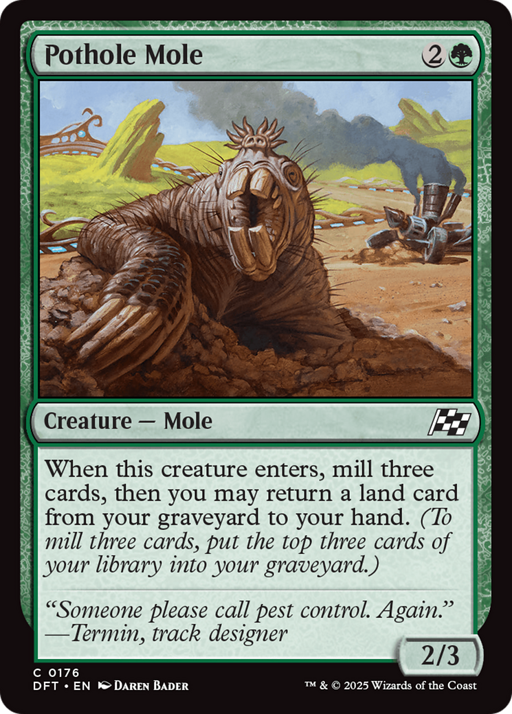 Pothole Mole [Aetherdrift] | Exor Games Bridgewater