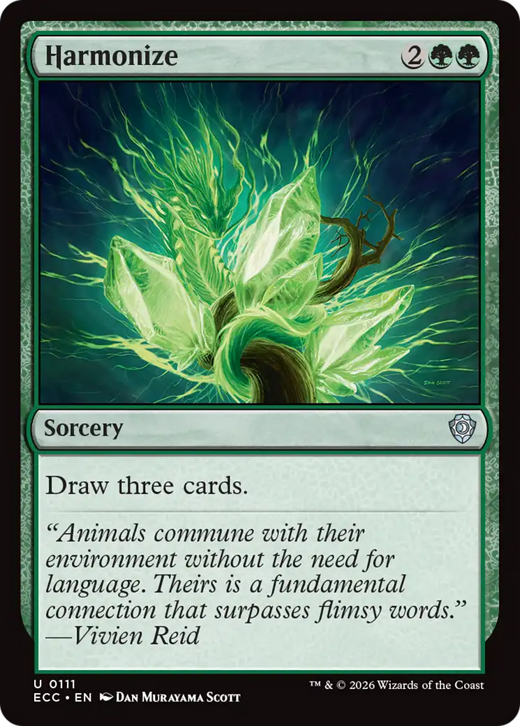 Harmonize [Lorwyn Eclipsed Commander] | Exor Games Bridgewater