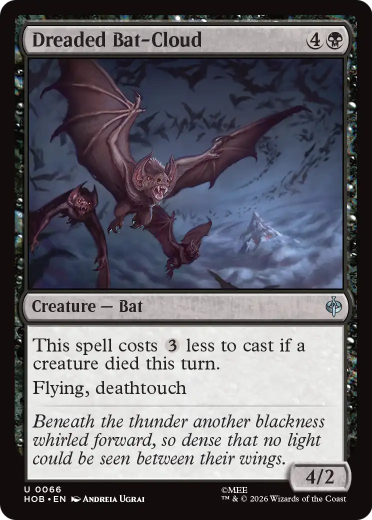 Dreaded Bat-Cloud [The Hobbit] | Exor Games Bridgewater
