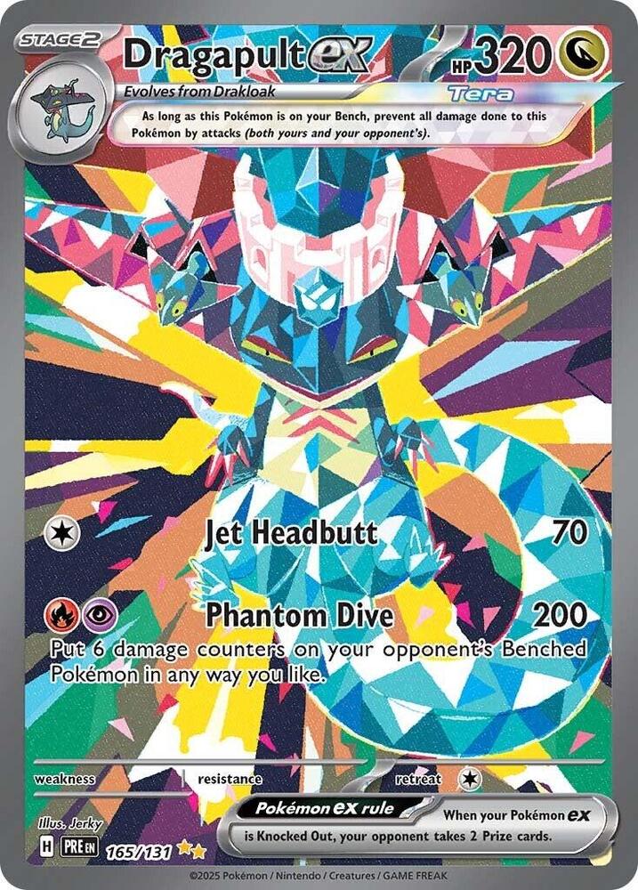 Dragapult ex (165/131) [Scarlet & Violet: Prismatic Evolutions] | Exor Games Bridgewater