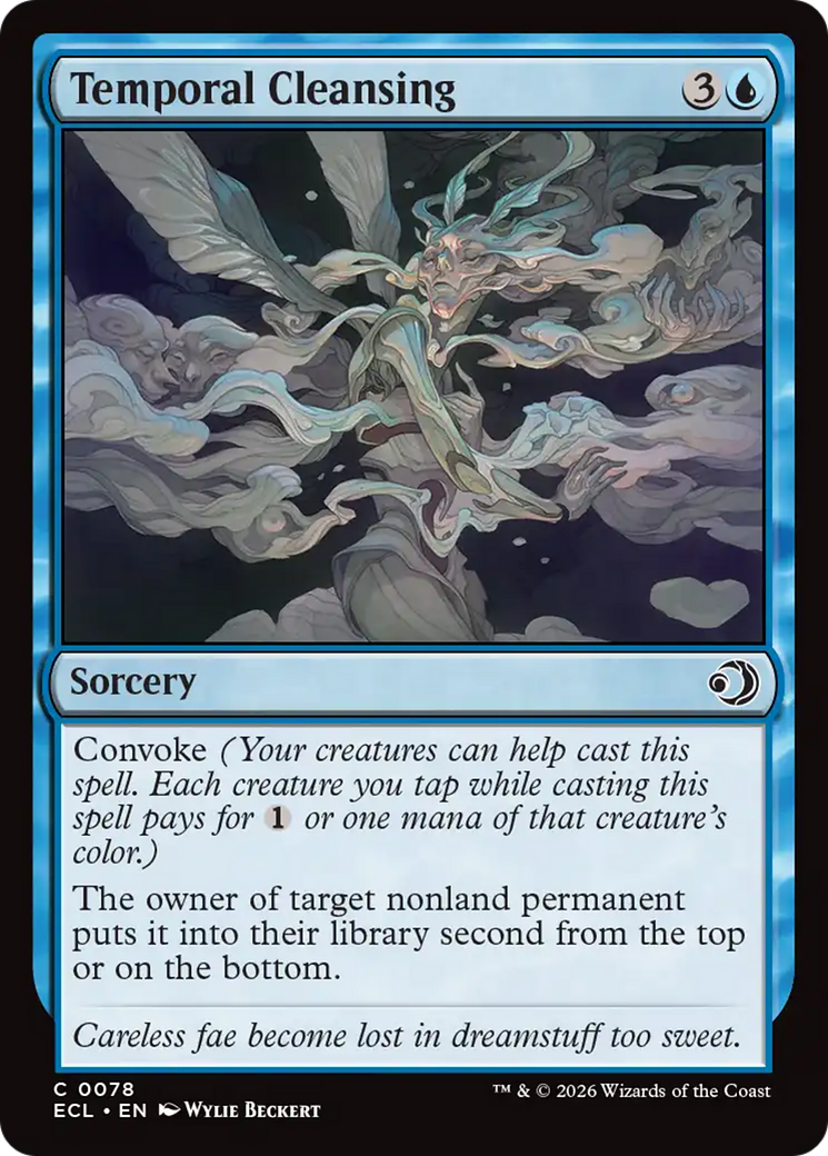 Temporal Cleansing [Lorwyn Eclipsed] | Exor Games Bridgewater