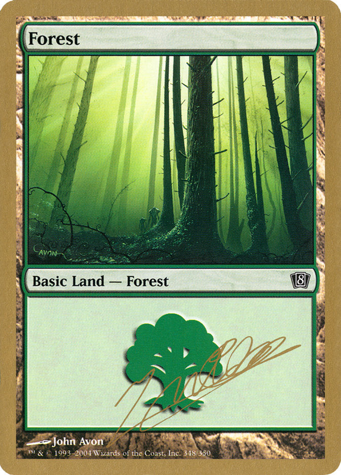 Forest (jn348) (Julien Nuijten) [World Championship Decks 2004] | Exor Games Bridgewater