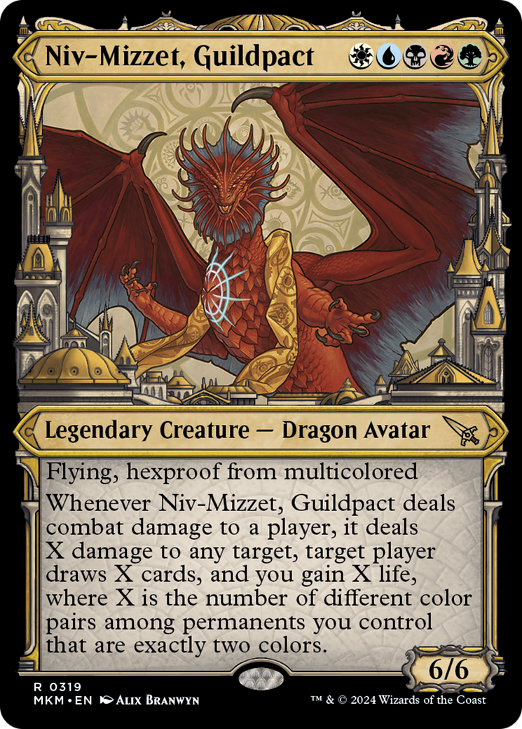 Niv-Mizzet, Guildpact (Showcase) (319) [Murders at Karlov Manor] | Exor Games Bridgewater