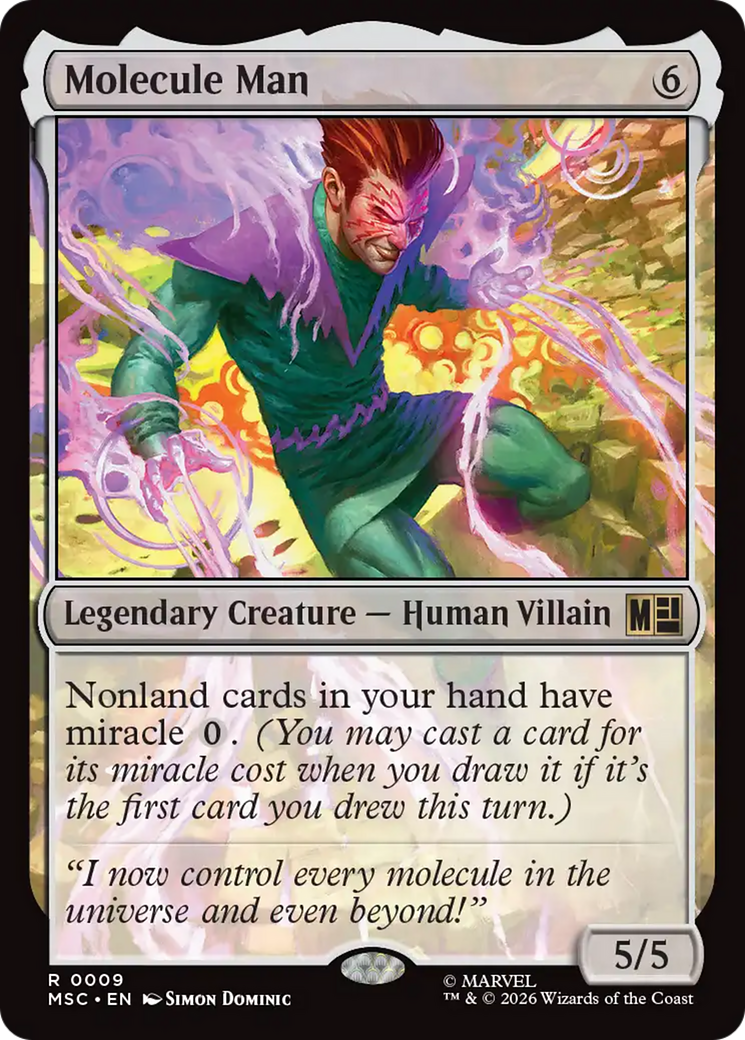 Molecule Man (Surge Foil) [Marvel Super Heroes Commander] | Exor Games Bridgewater