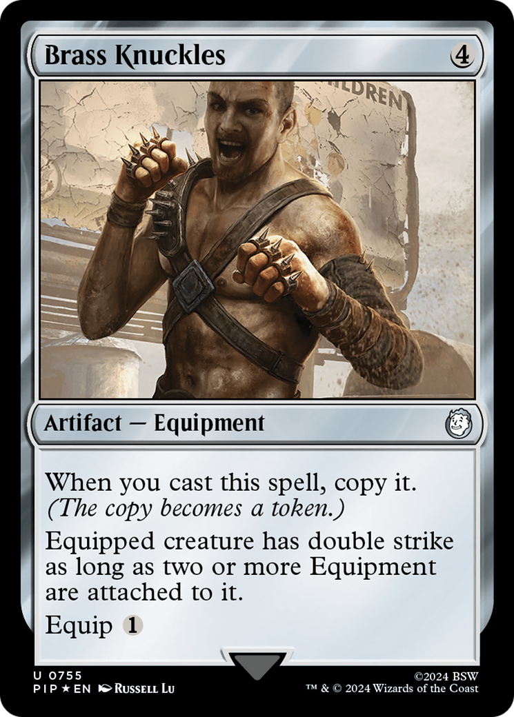 Brass Knuckles (Surge Foil) [Fallout] | Exor Games Bridgewater