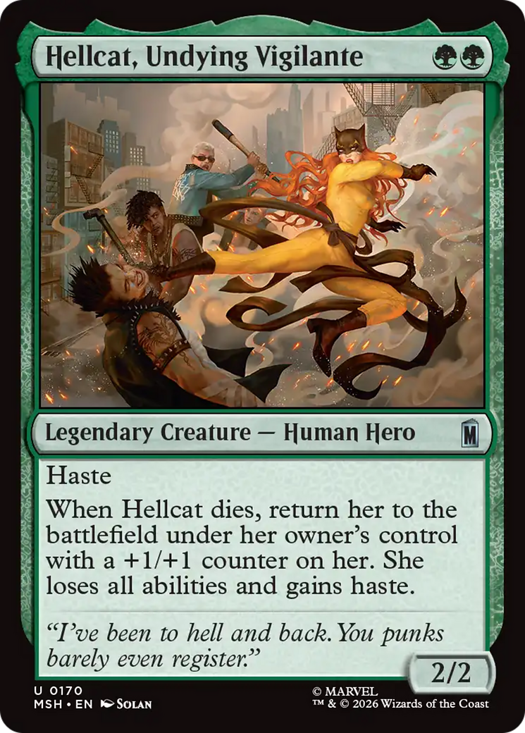 Hellcat, Undying Vigilante [Marvel Super Heroes] | Exor Games Bridgewater