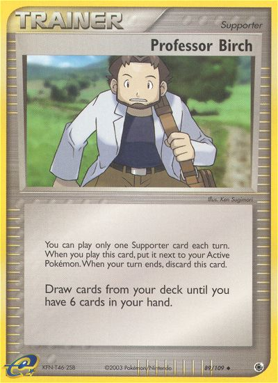 Professor Birch (89/109) [EX: Ruby & Sapphire] | Exor Games Bridgewater