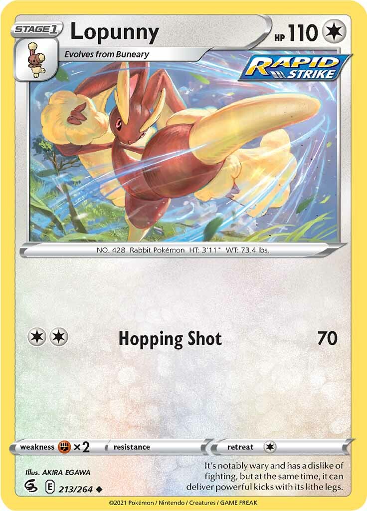 Lopunny (213/264) [Sword & Shield: Fusion Strike] | Exor Games Bridgewater