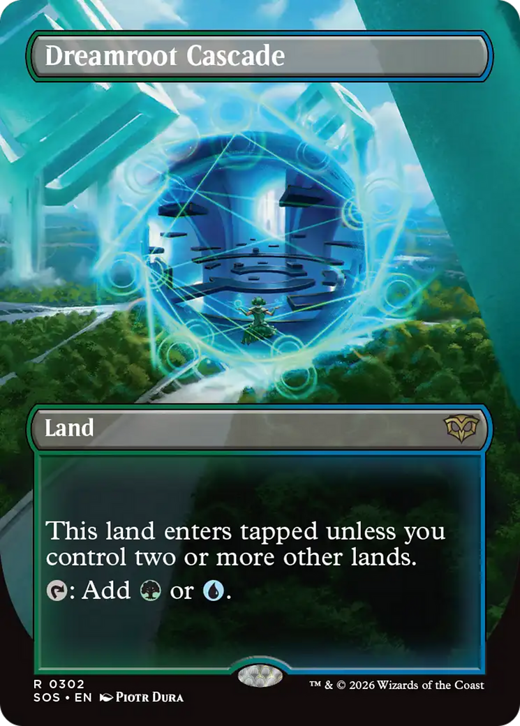 Dreamroot Cascade (Borderless) [Secrets of Strixhaven] | Exor Games Bridgewater