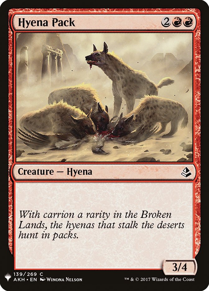 Hyena Pack [Mystery Booster] | Exor Games Bridgewater