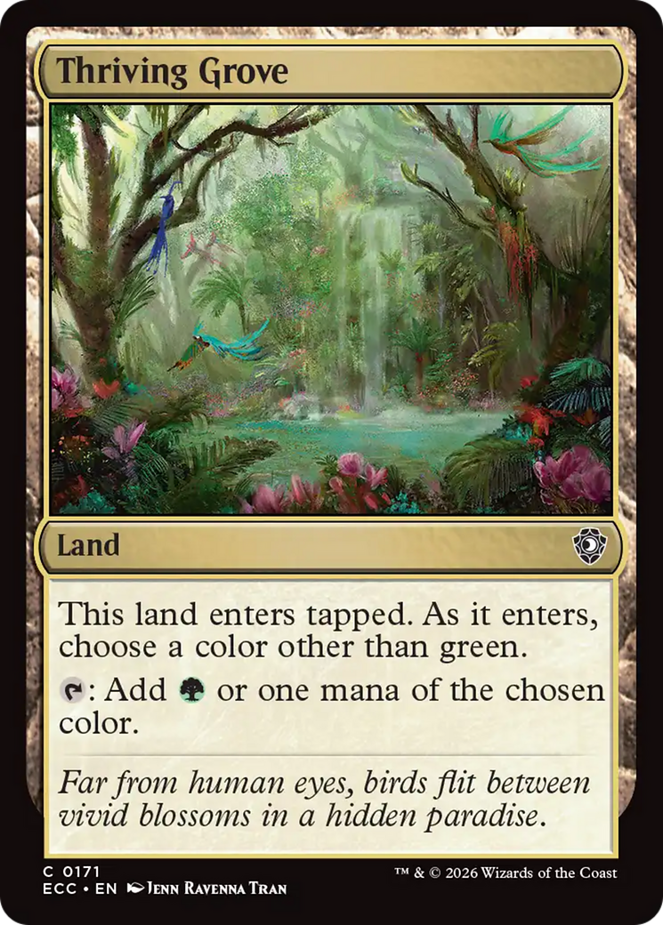 Thriving Grove [Lorwyn Eclipsed Commander] | Exor Games Bridgewater