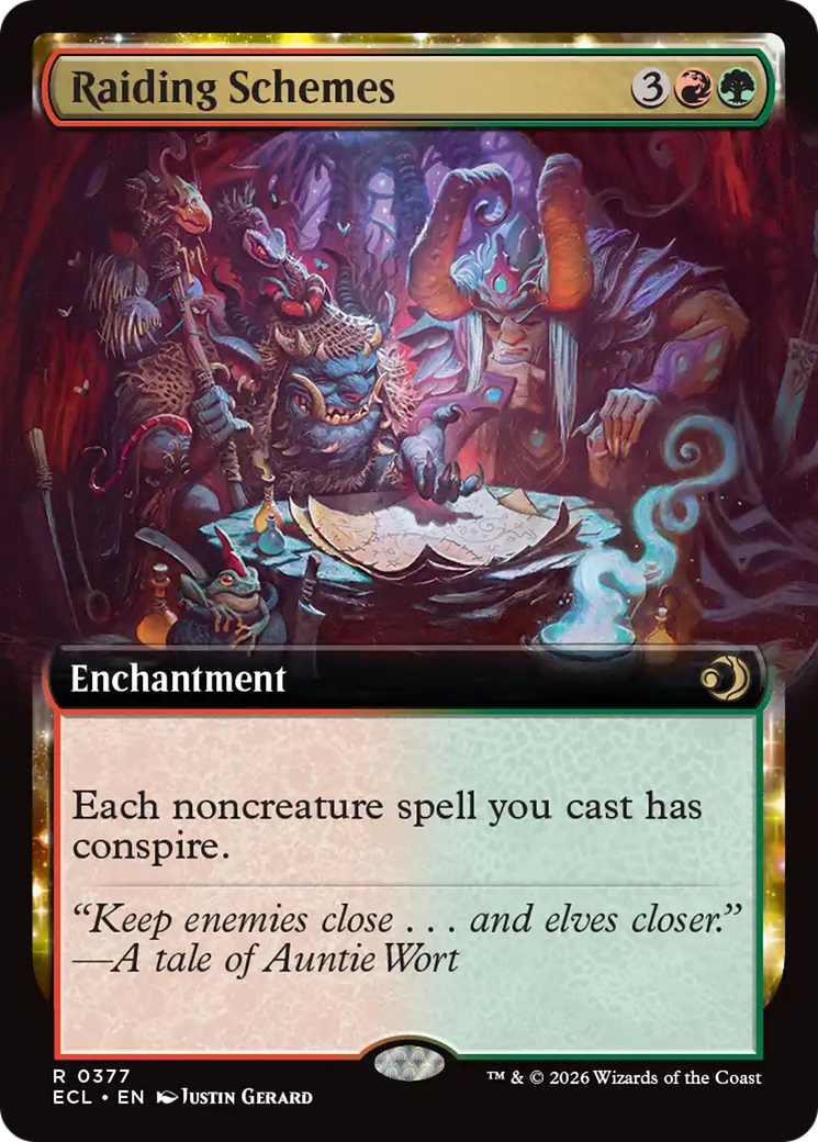 Raiding Schemes (Extended Art) [Lorwyn Eclipsed] | Exor Games Bridgewater