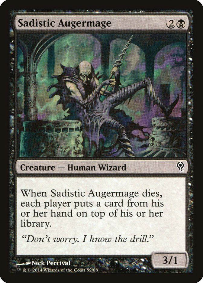 Sadistic Augermage [Duel Decks: Jace vs. Vraska] | Exor Games Bridgewater