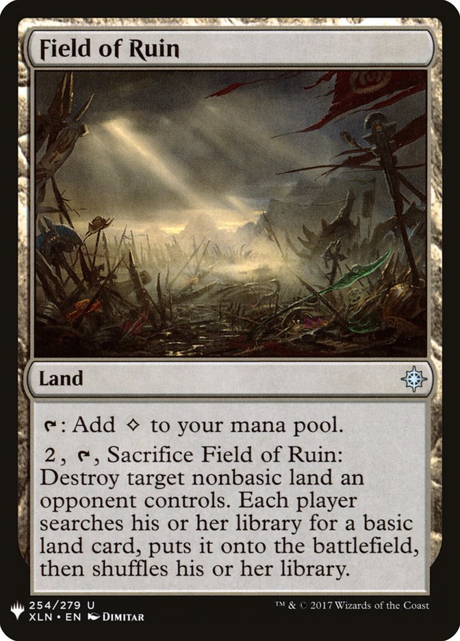 Field of Ruin [Mystery Booster] | Exor Games Bridgewater