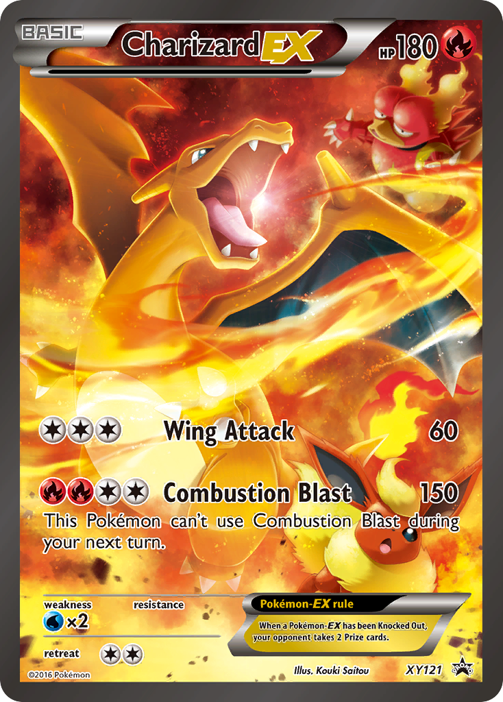 Charizard EX (XY121) [XY: Black Star Promos] | Exor Games Bridgewater