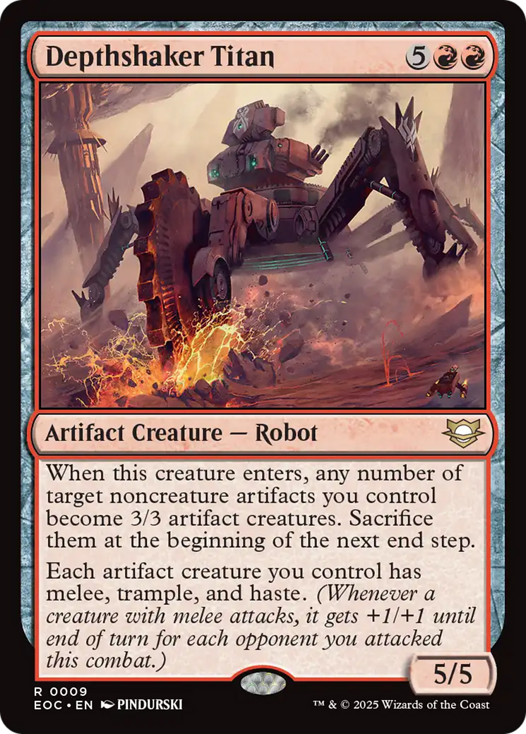Depthshaker Titan [Edge of Eternities Commander] | Exor Games Bridgewater