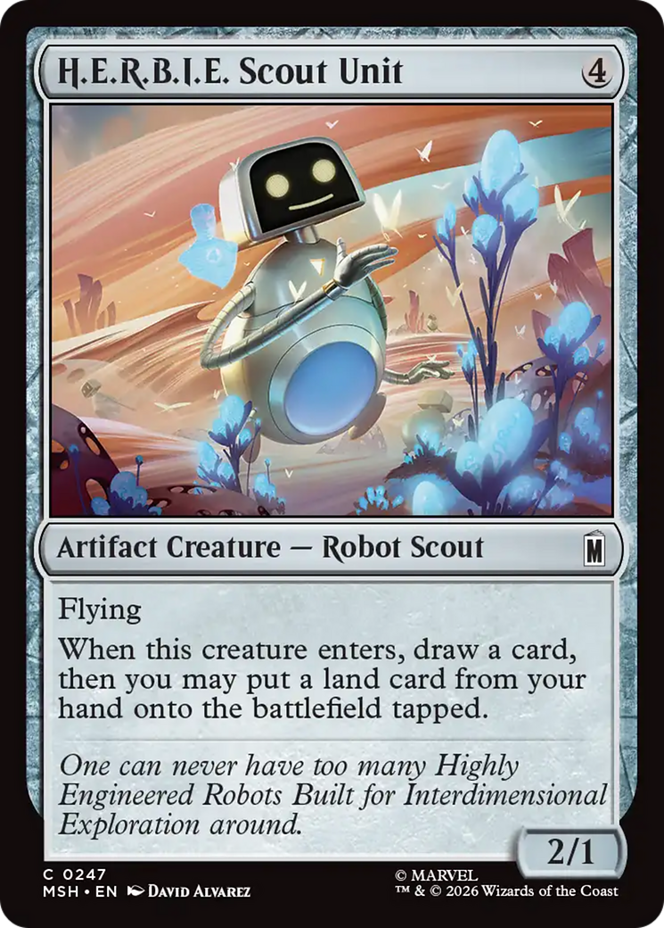 H.E.R.B.I.E. Scout Unit [Marvel Super Heroes] | Exor Games Bridgewater