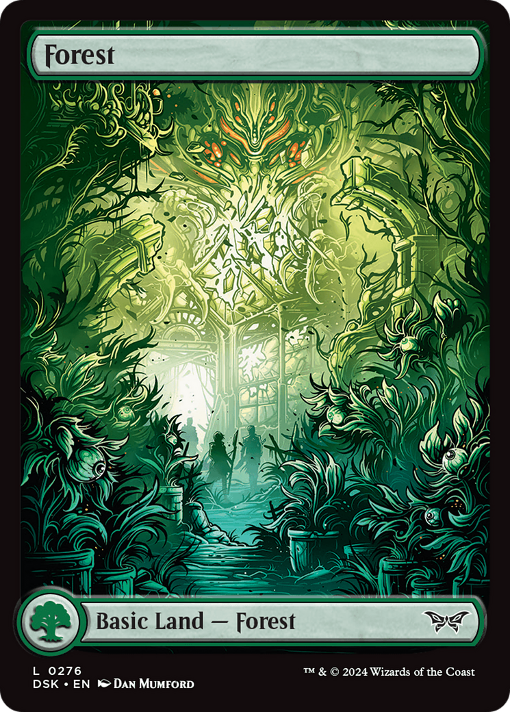 Forest (276) - Full Art [Duskmourn: House of Horror] | Exor Games Bridgewater