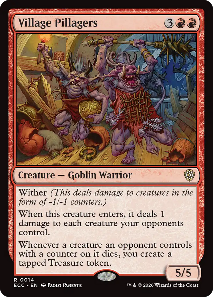 Village Pillagers [Lorwyn Eclipsed Commander] | Exor Games Bridgewater