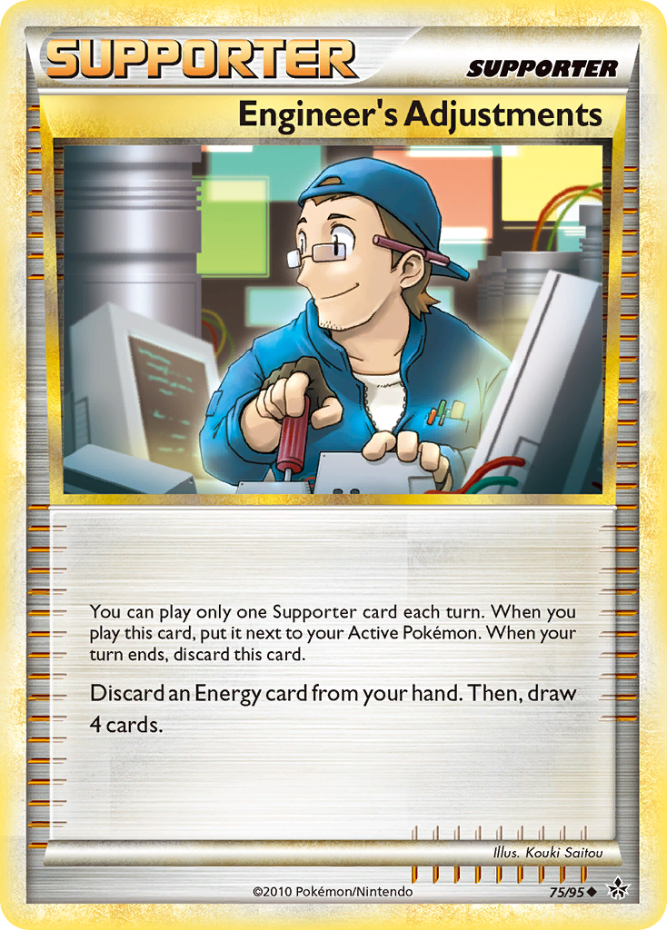 Engineer's Adjustments (75/95) [HeartGold & SoulSilver: Unleashed] | Exor Games Bridgewater