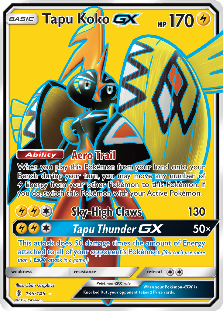 Tapu Koko GX (135/145) [Sun & Moon: Guardians Rising] | Exor Games Bridgewater