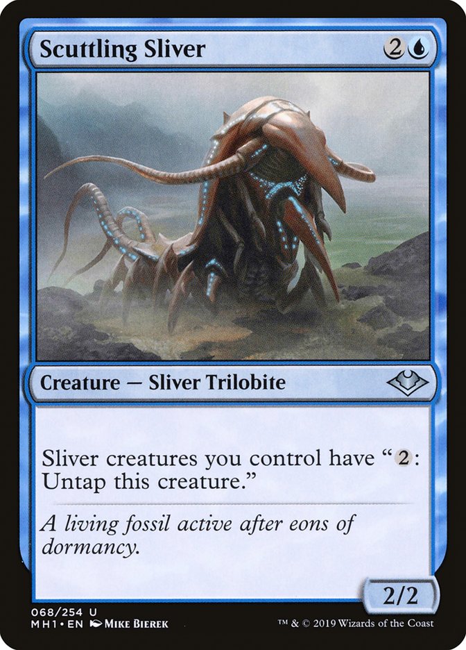 Scuttling Sliver [Modern Horizons] | Exor Games Bridgewater