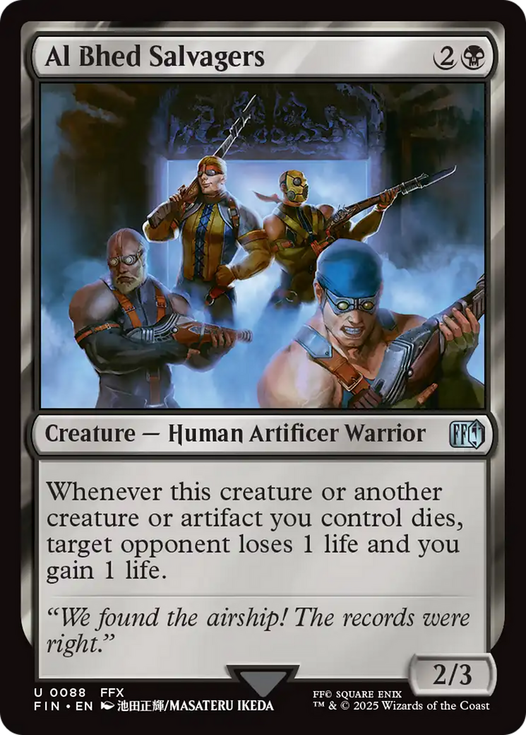 Al Bhed Salvagers [FINAL FANTASY] | Exor Games Bridgewater