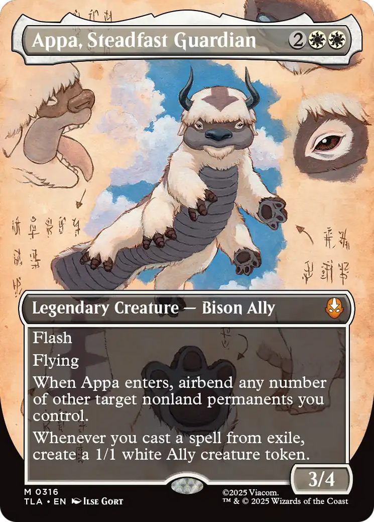 Appa, Steadfast Guardian (Borderless) [Avatar: The Last Airbender] | Exor Games Bridgewater