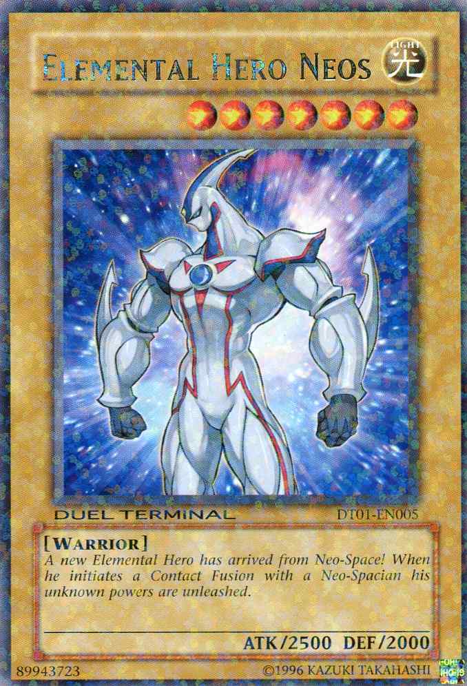 Elemental Hero Neos [DT01-EN005] Rare | Exor Games Bridgewater