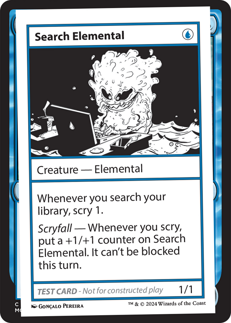 Search Elemental [Mystery Booster 2 Playtest Cards] | Exor Games Bridgewater