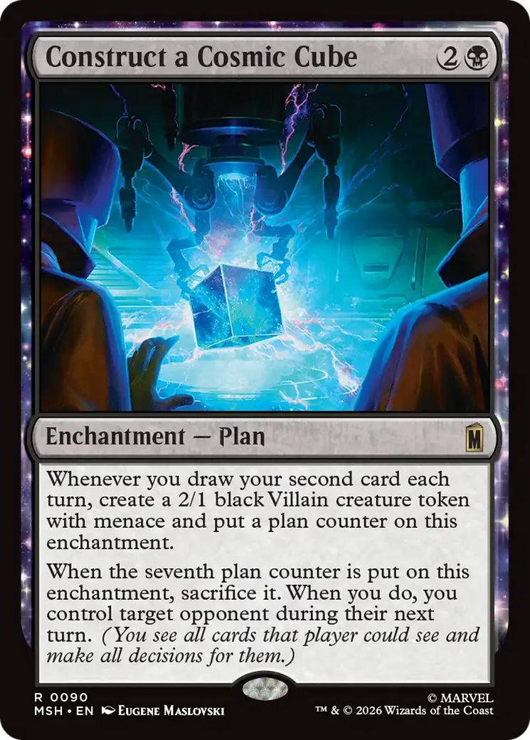 Construct a Cosmic Cube [Marvel Super Heroes] | Exor Games Bridgewater
