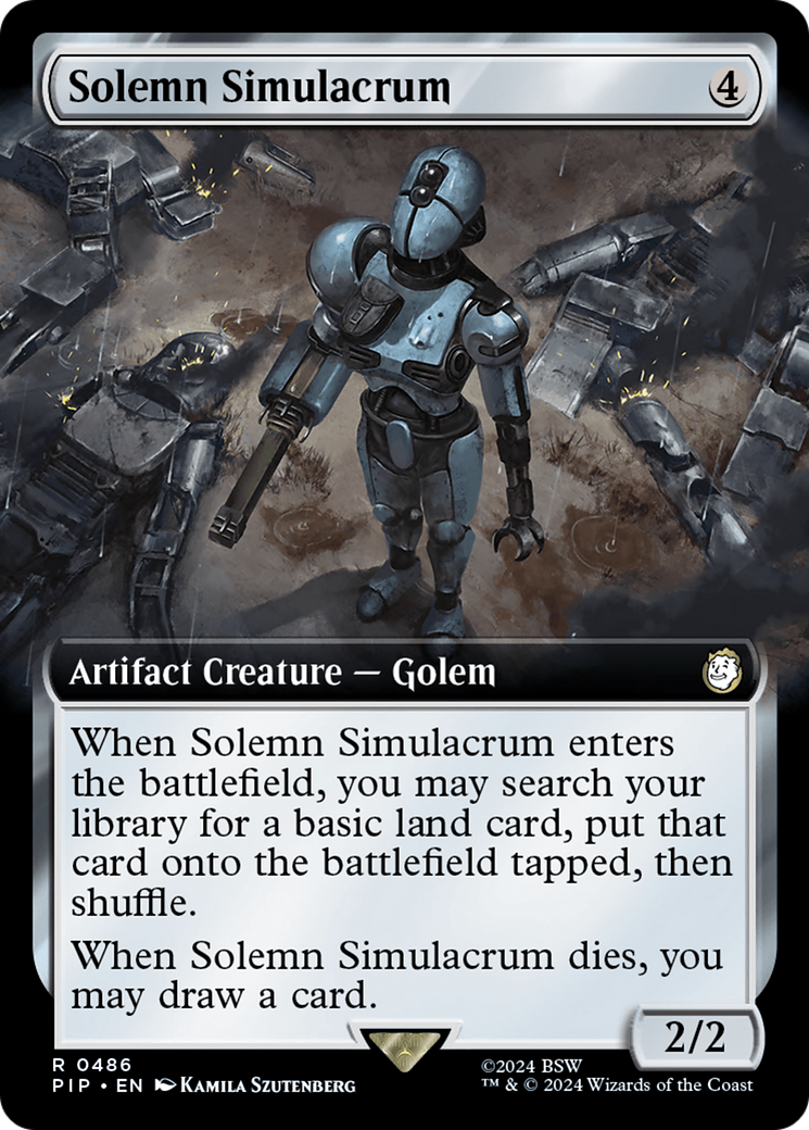 Solemn Simulacrum (Extended Art) [Fallout] | Exor Games Bridgewater