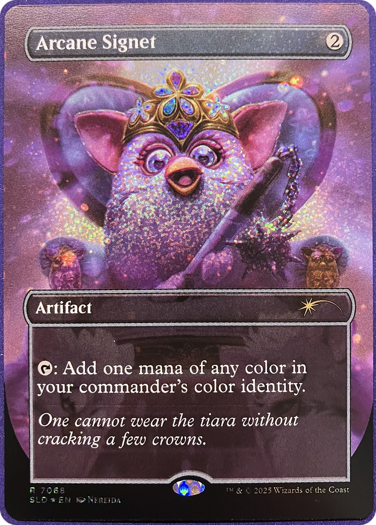 Arcane Signet (7068) (Confetti Foil) [Secret Lair Drop Series] | Exor Games Bridgewater