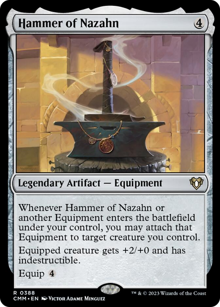 Hammer of Nazahn [Commander Masters] | Exor Games Bridgewater