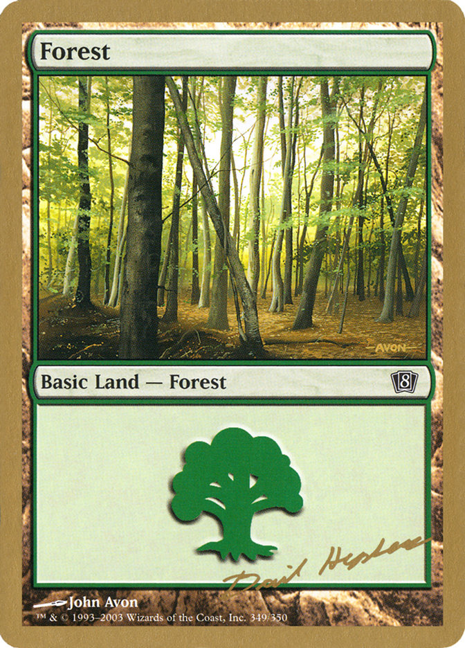 Forest (dh349) (Dave Humpherys) [World Championship Decks 2003] | Exor Games Bridgewater