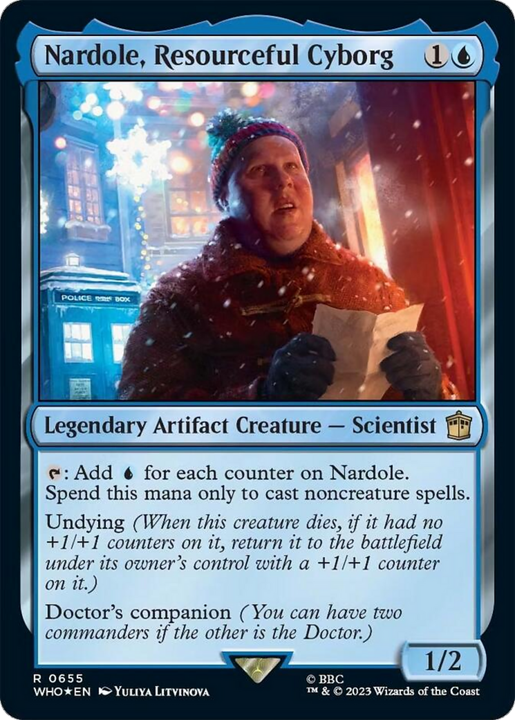 Nardole, Resourceful Cyborg (Surge Foil) [Doctor Who] | Exor Games Bridgewater