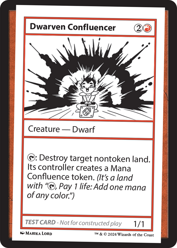 Dwarven Confluencer [Mystery Booster 2 Playtest Cards] | Exor Games Bridgewater