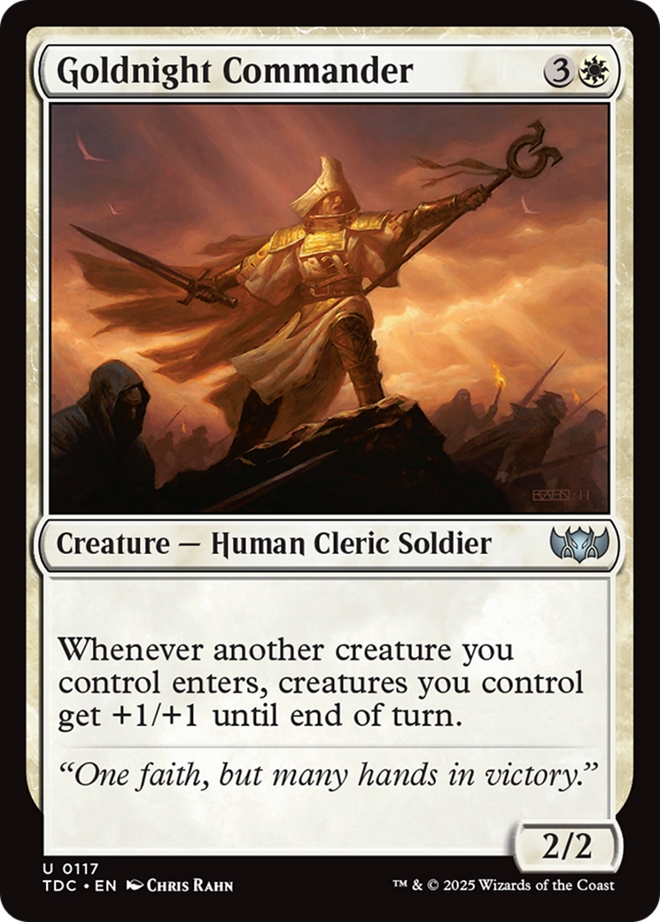 Goldnight Commander [Tarkir: Dragonstorm Commander] | Exor Games Bridgewater