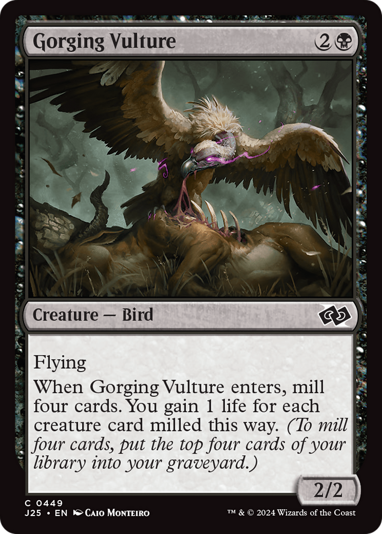 Gorging Vulture [Foundations Jumpstart] | Exor Games Bridgewater